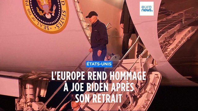 Hommages à travers l'Europe alors que Joe Biden annonce son retrait de la course à la présidence