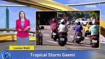 Sea Warning Expected as Tropical Storm Gaemi Approaches