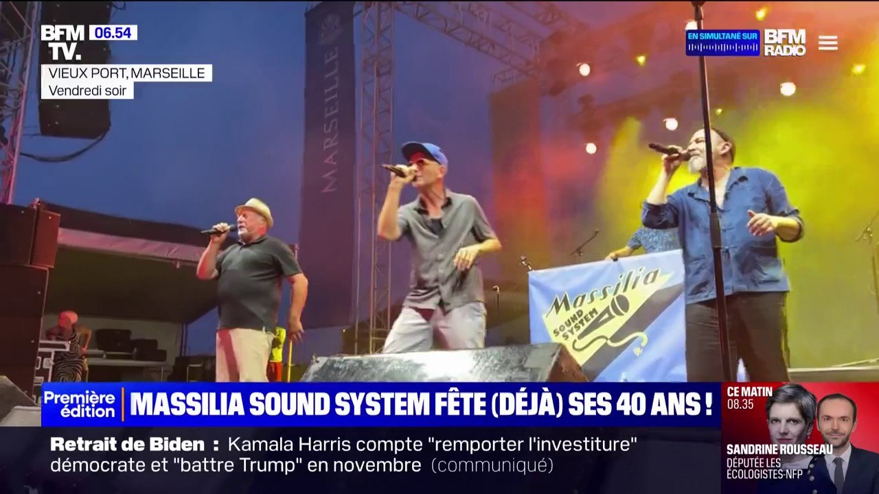 Le groupe Massilia Sound System fête ses 40 ans de carrière devant 35.000 fans à Marseille
