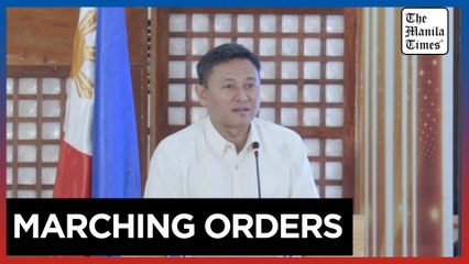 Angara delivers first speech as Education secretary