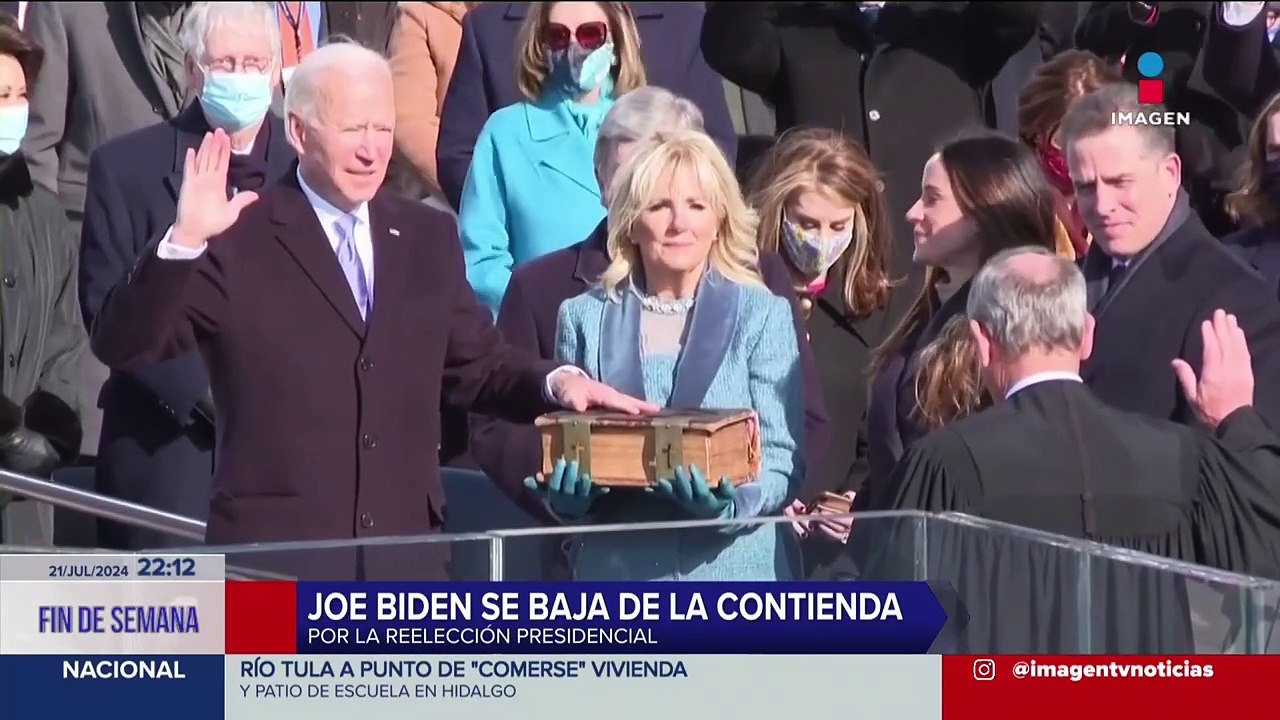 Joe Biden se baja de la contienda por la reelección presidencial