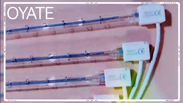 380mm 400v 2500w 3000w eco lamps clear halogen heating lamps