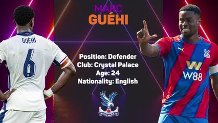 Opta Profile - Marc Guehi