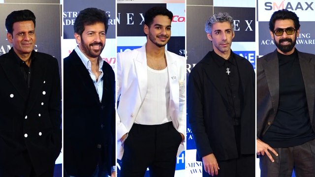 Rana Daggubati, Manoj Bajpayee, Kabir Khan, Ishaan Khattar & Others Grace Nexa Streaming Academy Awards