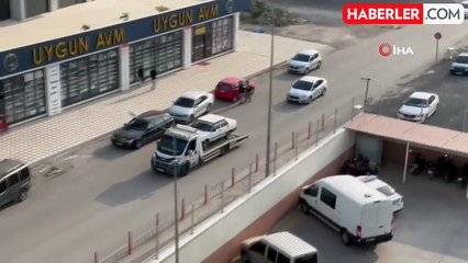 Çekiciyle taşınan Tofaş'ın bagajında 8 kilo 865 gram uyuşturucu ele geçirildi