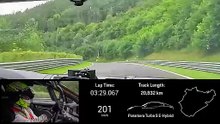VÍDEO: Súbete al Porsche Panamera Turbo S E-Hybrid en su vuelta de récord a Nürburgring