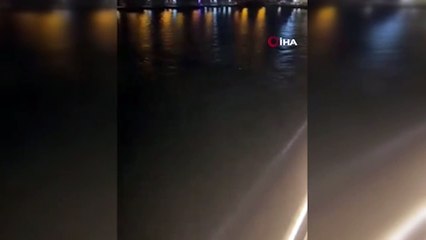 Selfie çekerken denize düşen genç kadının üzerinden tekne geçti!