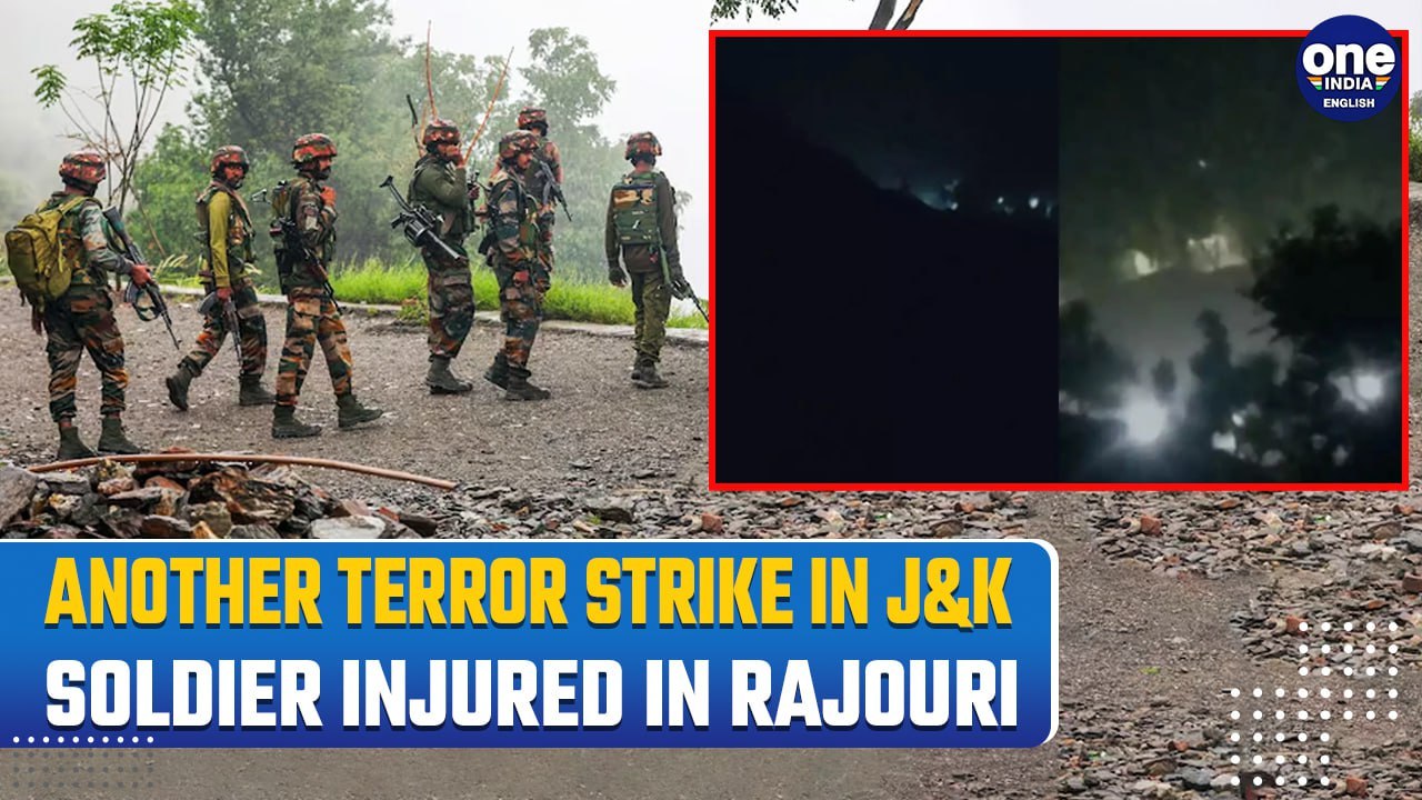 J&K: Terrorists Attack Security Post Near Shaurya Chakra Awardee's Home in Rajouri | Soldier Injured