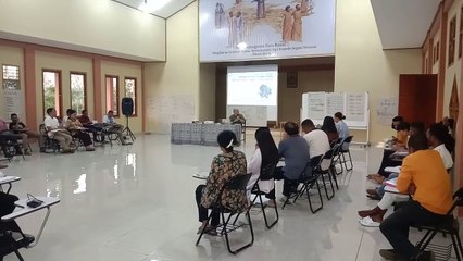 Acara Retret Kreatif SMA Seminari San Dominggo Hokeng