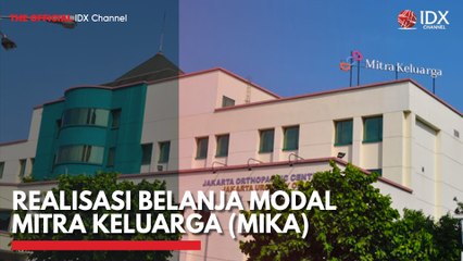 Realisasi Belanja Modal Mitra Keluarga (MIKA)