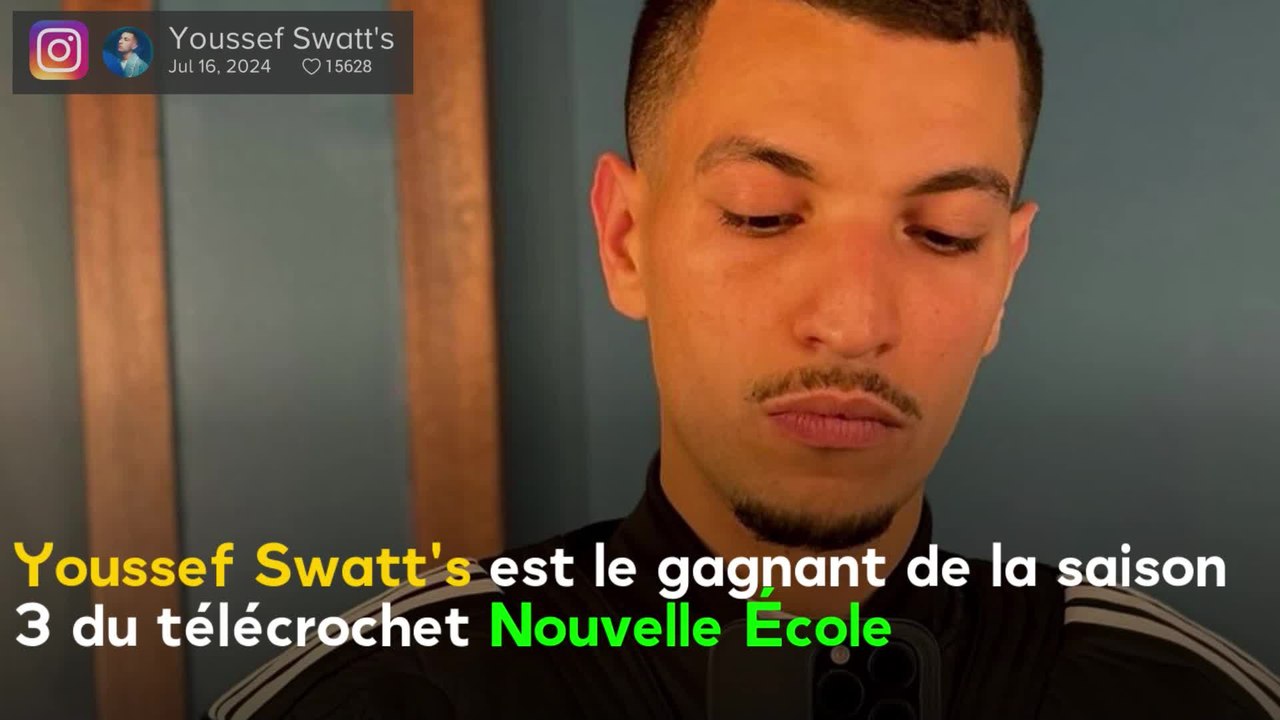VOICI - Nouvelle École : Youssef Swatt's, le vainqueur de cette troisième saison, est très proche d'une star du rap !