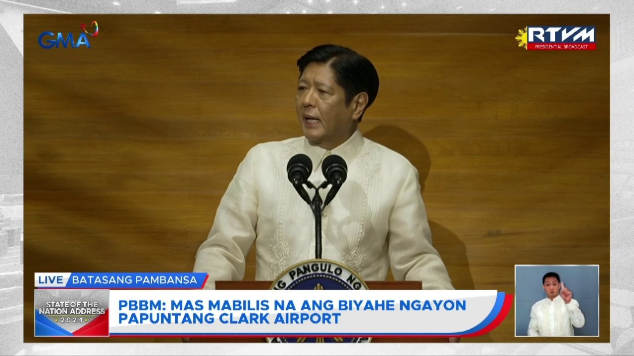 Pres. Marcos - "We are in a railway renaissance"
