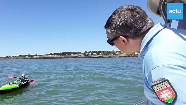 Sécurité en mer : les gendarmes de Pornic en action