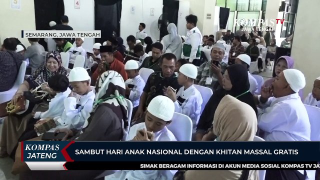 Sambut Hari Anak Nasional dengan Khitan Massal Gratis