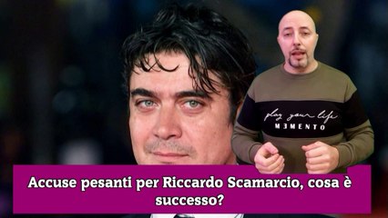 Accuse pesanti per Riccardo Scamarcio, cosa è successo?