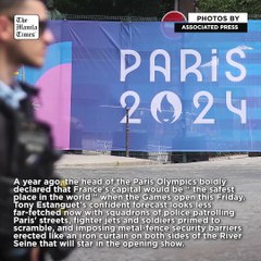 With AI, jets and police squadrons, Paris is securing the Olympics — and worrying critics