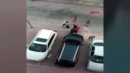 Tartıştığı çocuğu darbetti