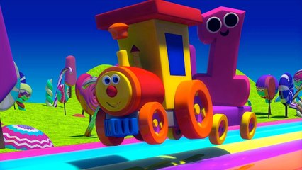 Nursery Rhymes By Kids Baby Club - Ben The Train - Ben And The Numbers In Island