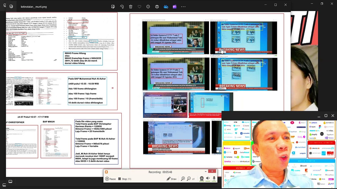 KRISHNA MURTI MANIPULATOR ULUNG VIDEO CCTV JESSICA KUMALA WONGSO #kopisianida #jessicawongso