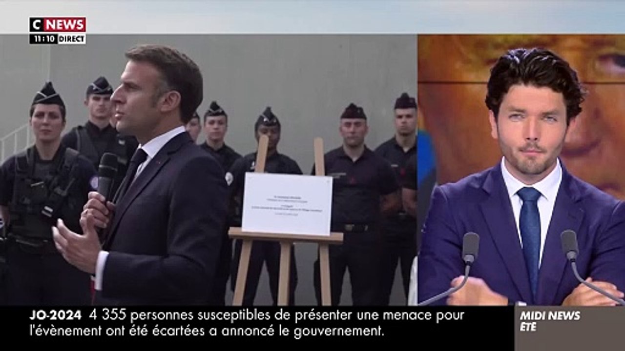 JO Paris 2024: "Nous sommes prêts et nous serons prêts tout le long des jeux", assure Emmanuel Macron en visite au village olympique