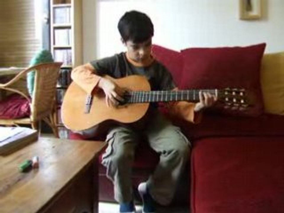 premier morceau de guitare