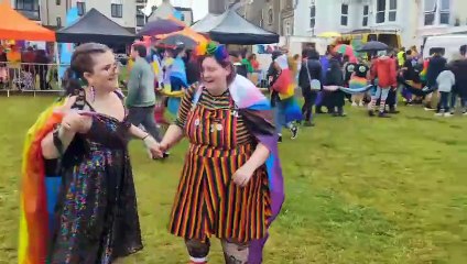 Them Vandalz perform at Newquay Pride 2024