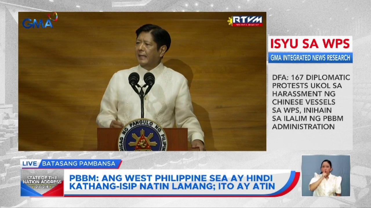"The Philippines cannot yield. The Philippines cannot waver" ayon kay Pres. Marcos.