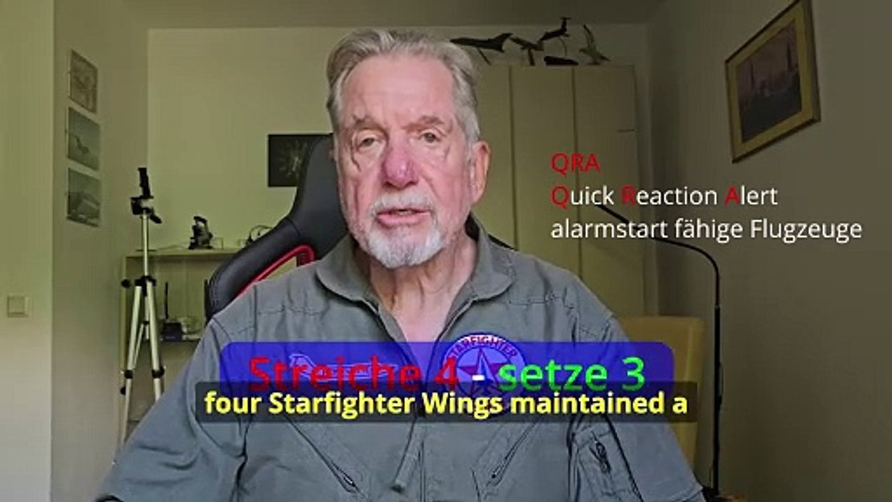 14 Waffenausbildung im Starfighter