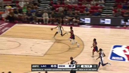 Pippen triple-double sends Grizzlies to Summer League title game