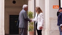 Meloni incontra Costa a Palazzo Chigi, vertice con il Presidente del Consiglio Europeo