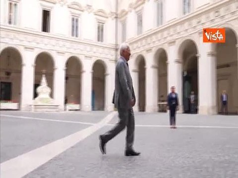 Meloni incontra Costa a Palazzo Chigi, vertice con il Presidente del Consiglio Europeo