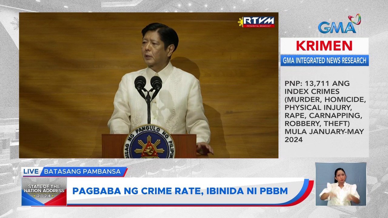 Pres. Marcos - The implementation of peace agreements is now in its concluding phase