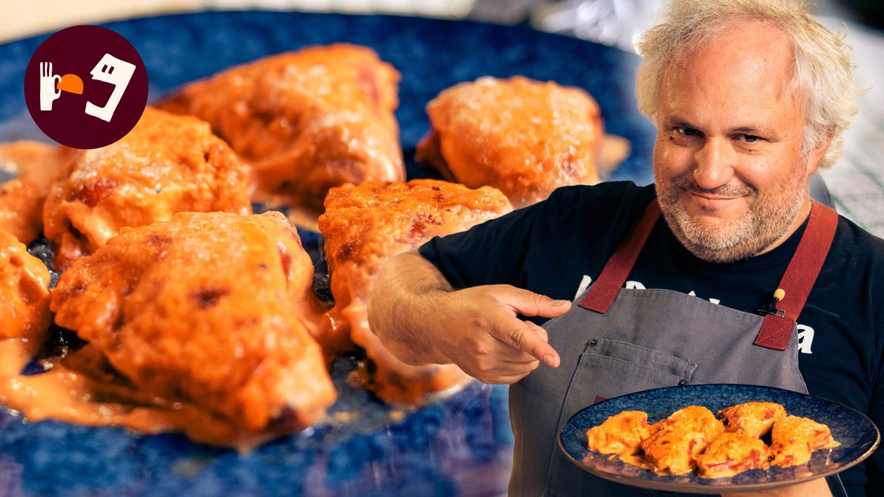 Pimientos rellenos en airfryer