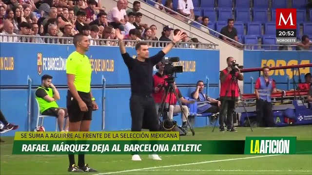 ¡OFICIAL! Rafa Márquez deja el Barça Atlètic para acercarse a la Selección Mexicana