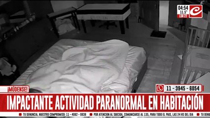 Tremenda actividad paranormal queda registrada en video