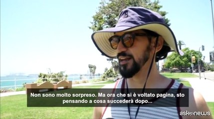 Usa, sollievo e speranza fra i votanti dem dopo l'annuncio di Biden