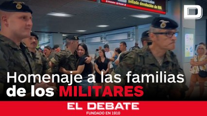 Homenaje del Ejército de Tierra a las familias de los militares
