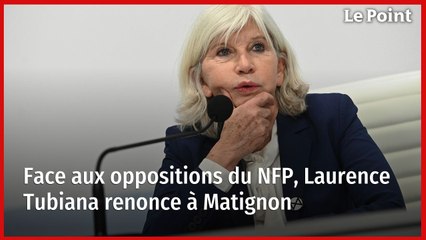Face aux oppositions du NFP, Laurence Tubiana renonce à Matignon