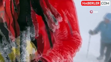 Ağrı Dağı'nda donarak hayatını kaybeden dağcıların tırmanış öncesi son görüntüleri yürek dağladı
