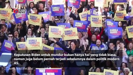 Joe Biden Mendukung Kamala Harris jadi Presiden AS