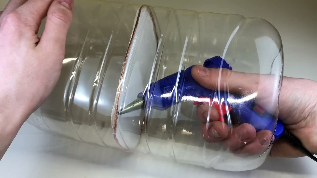 Vacuum Cleaner with Bottle at Home