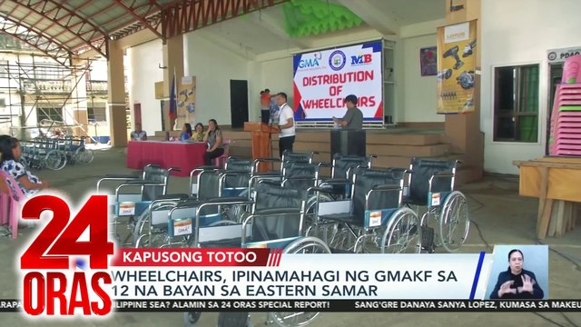 Kapusong Totoo: Mga wheelchair, ipinamahagi; libreng check-up sa mata at salamin; at school supplies handog ng GMAKF | 24 Oras