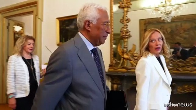 Ue, Meloni riceve il presidente del Consiglio europeo Costa