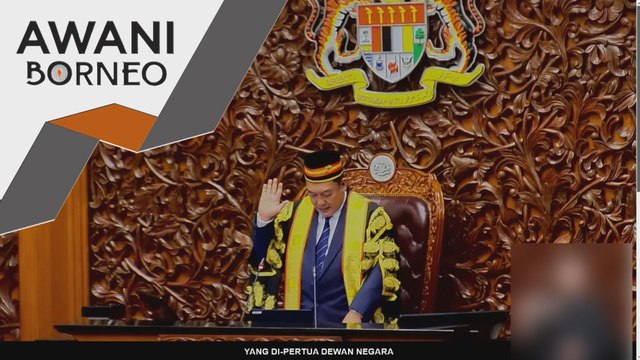 Awang Bemee dilantik Yang DiPertua Dewan Negara ke-21