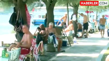 İstanbul'da Sıcak Havada Sahillere Akın