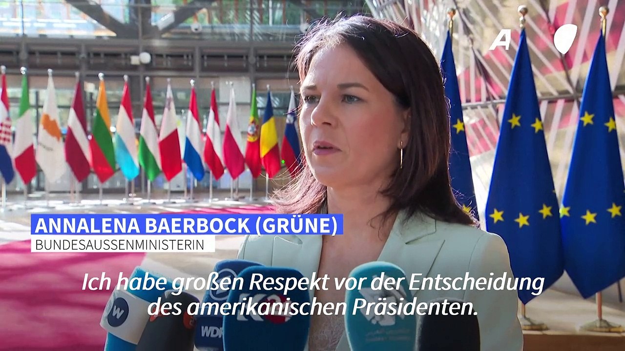 Baerbock zollt Biden Respekt