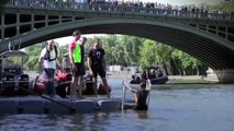 À quelques jours des JO, les images de la baignade d'Anne Hidalgo dans la Seine