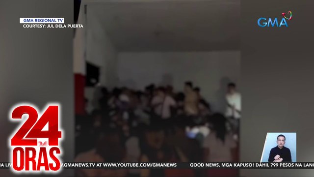 Pageant sa Iloilo City, naantala nang pagtulungang bugbugin ang isang lalaki sa stage | 24 Oras