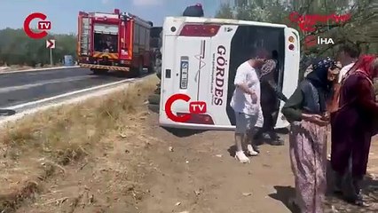 Kamyonet ile otobüs çarpıştı Çok sayıda yaralı var!