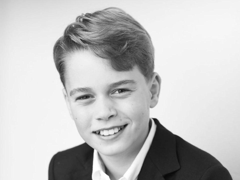 Prinz William und Prinzessin Kate gratulieren Prinz George mit Foto